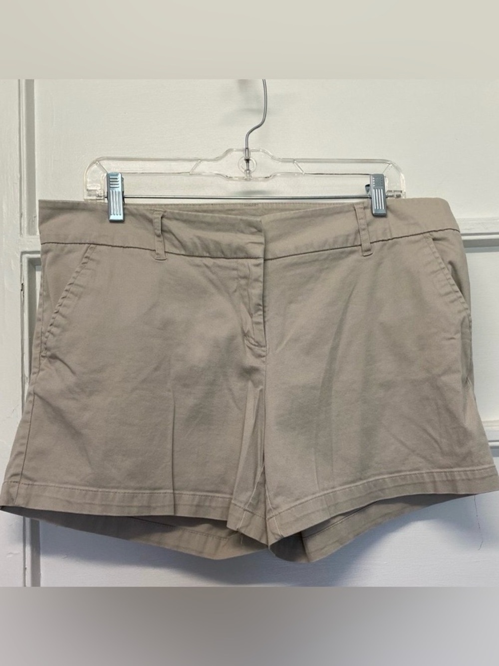 Per se women chino  summer shorts beige size 12